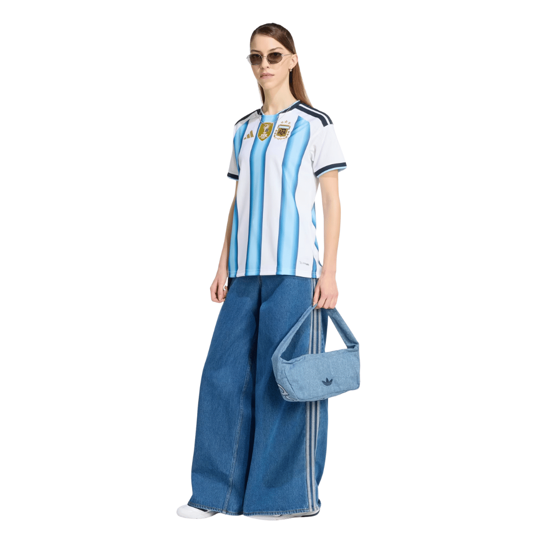camisa argentina home 26 27 azul e branca masculina, camisa sele&ccedil;&atilde;o argentina adidas torcedor, camisa de futebol argentina azul branca, camisa argentina 2026 2027 masculina, camisa azul e branca sele&ccedil;&atilde;o da argentina
